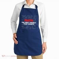 Funny Math The Only Subject That Counts Apron thumb 2