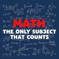 Funny Math The Only Subject That Counts Beanie thumb 2