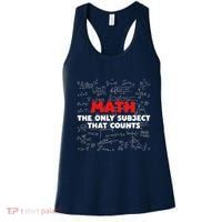 Funny Math The Only Subject That Counts Women's Tank Top thumb 0