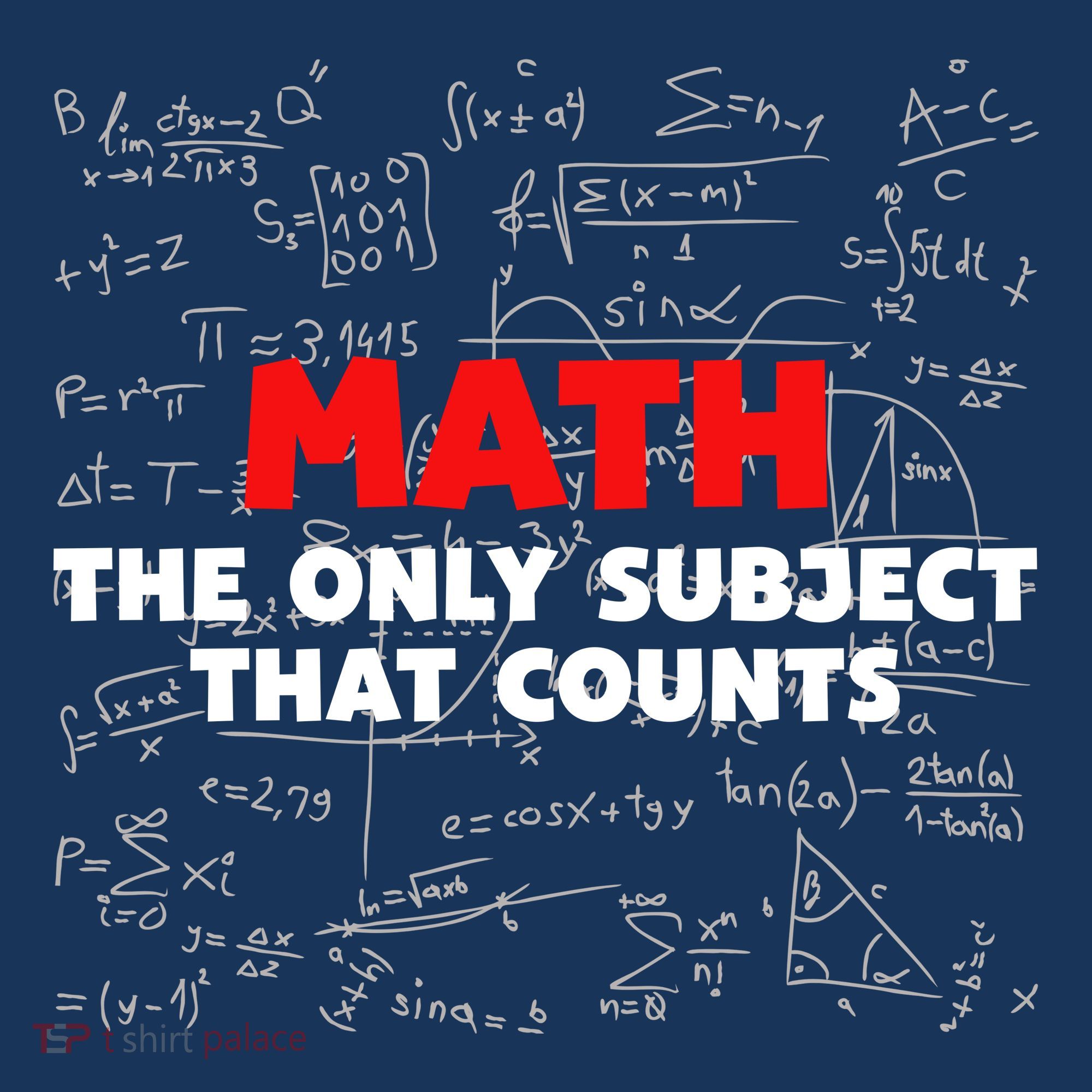 Funny Math The Only Subject That Counts Baby Bodysuit