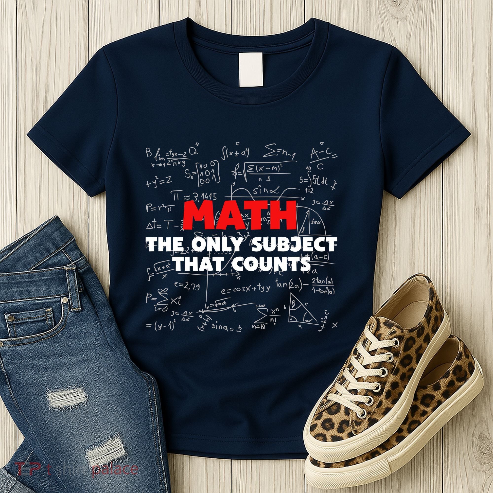 Funny Math The Only Subject That Counts Women's T-Shirt