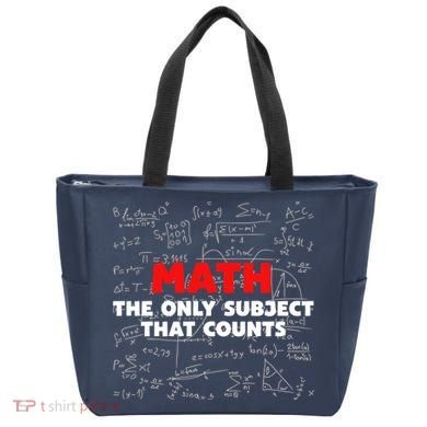 Funny Math The Only Subject That Counts Tote Bag