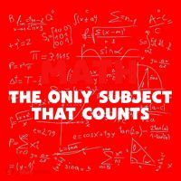 Funny Math The Only Subject That Counts Santa Hat thumb 1