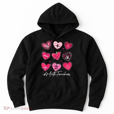 Funny Math Teacher Valentine's Day Pi Math Lover Outfits Hoodie