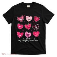 Funny Math Teacher Valentine's Day Pi Math Lover Outfits T-Shirt thumb 0
