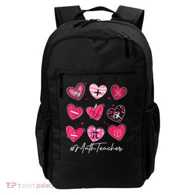 Funny Math Teacher Valentine's Day Pi Math Lover Outfits Backpack