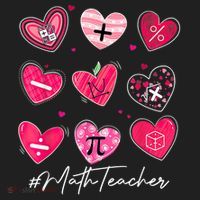Funny Math Teacher Valentine's Day Pi Math Lover Outfits Beanie thumb 2