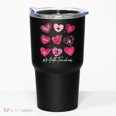 Funny Math Teacher Valentine's Day Pi Math Lover Outfits Tumbler