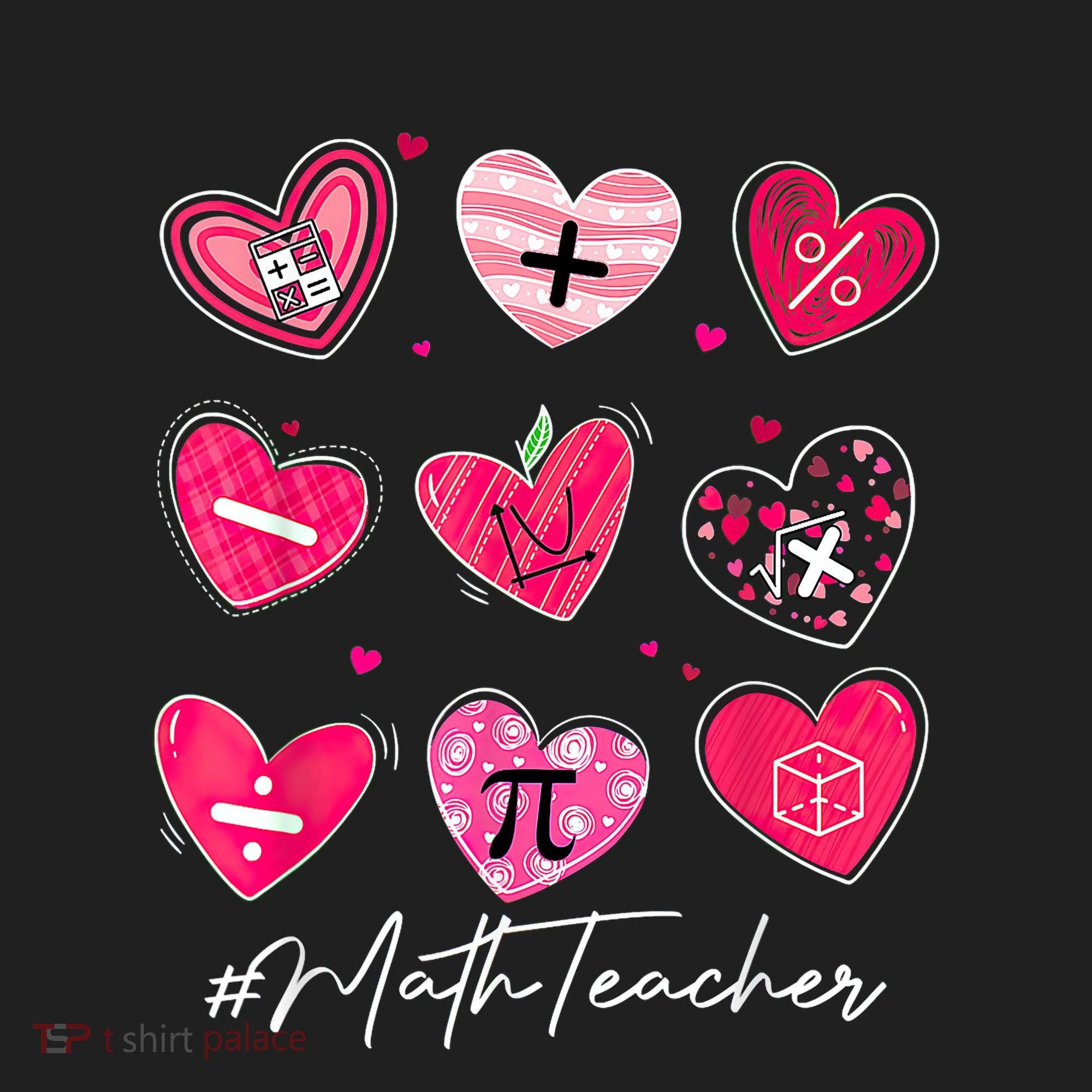 Funny Math Teacher Valentine's Day Pi Math Lover Outfits Tumbler