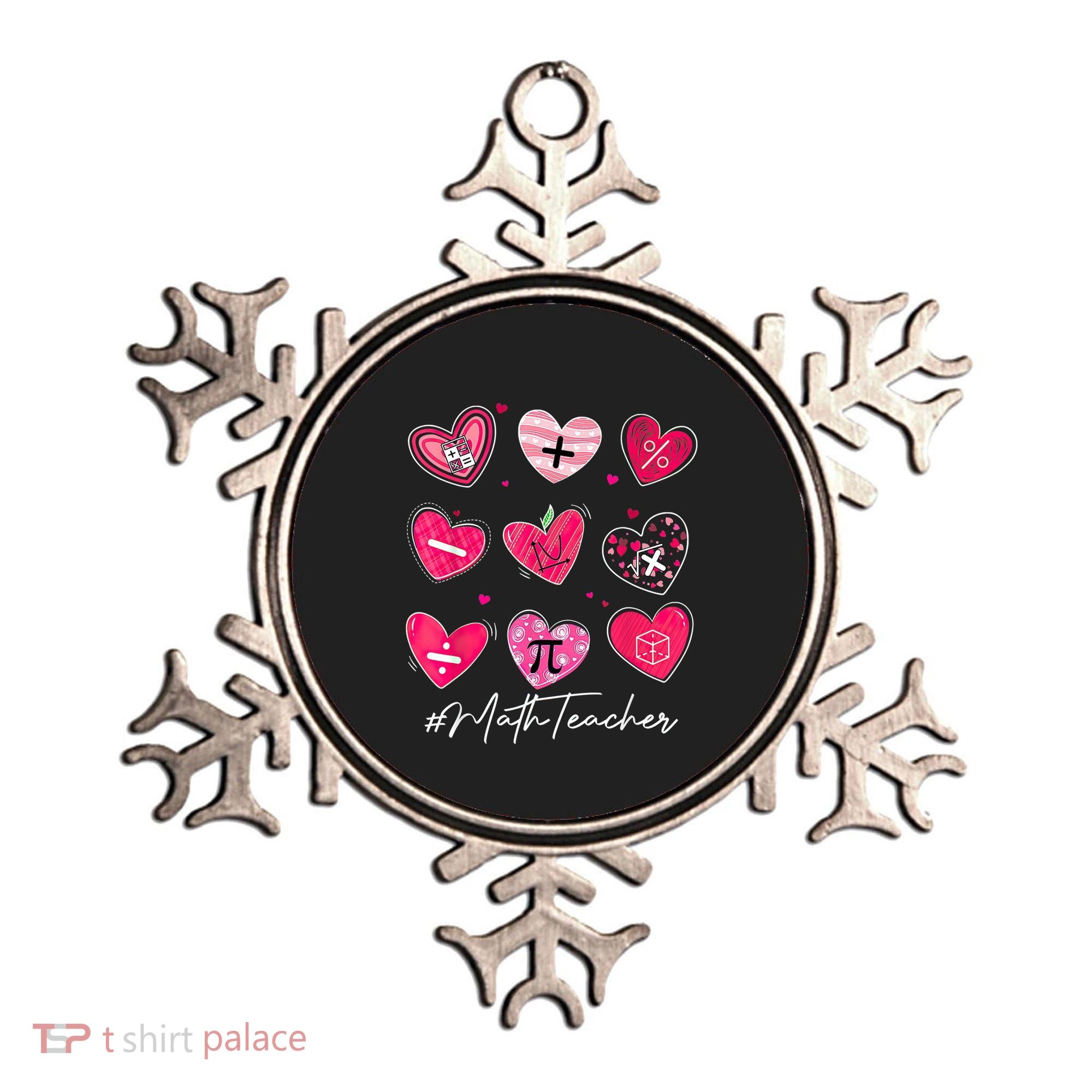 Funny Math Teacher Valentine's Day Pi Math Lover Outfits Ornament