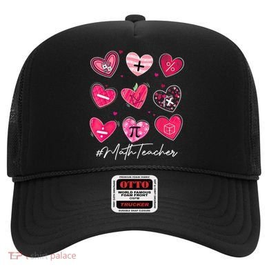 Funny Math Teacher Valentine's Day Pi Math Lover Outfits Hat
