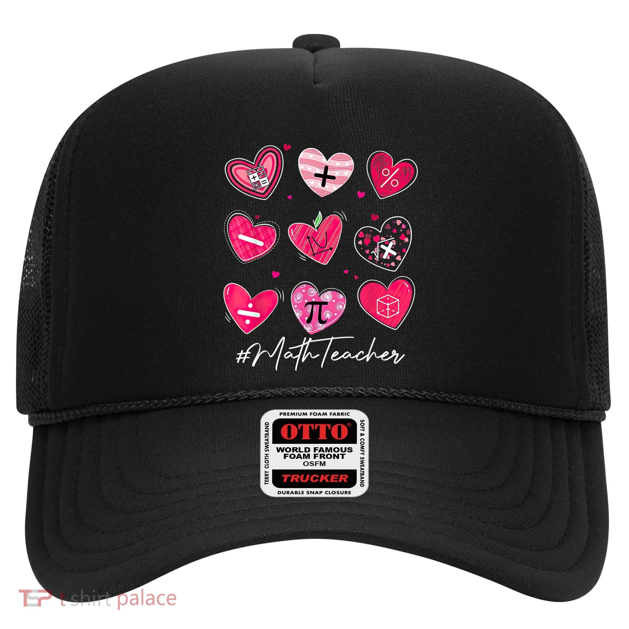 Funny Math Teacher Valentine's Day Pi Math Lover Outfits Hat