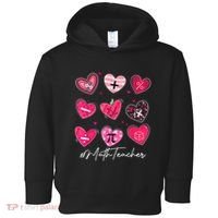 Funny Math Teacher Valentine's Day Pi Math Lover Outfits Toddler Hoodie thumb 0