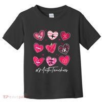 Funny Math Teacher Valentine's Day Pi Math Lover Outfits Toddler T-Shirt thumb 0