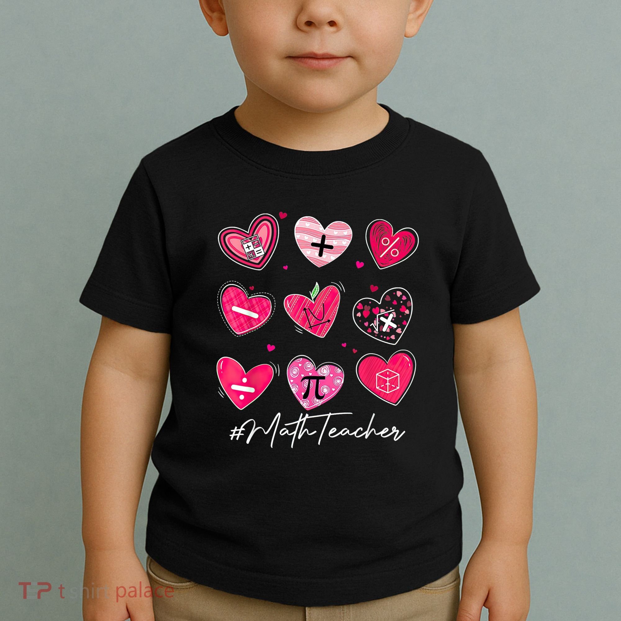 Funny Math Teacher Valentine's Day Pi Math Lover Outfits Toddler T-Shirt