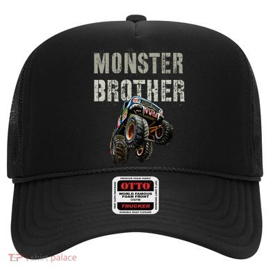 Funny Monster Truck Brother Birthday Bro Son Mom Dad Gift Hat