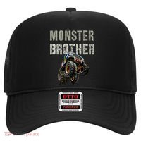 Funny Monster Truck Brother Birthday Bro Son Mom Dad Gift Hat thumb 0