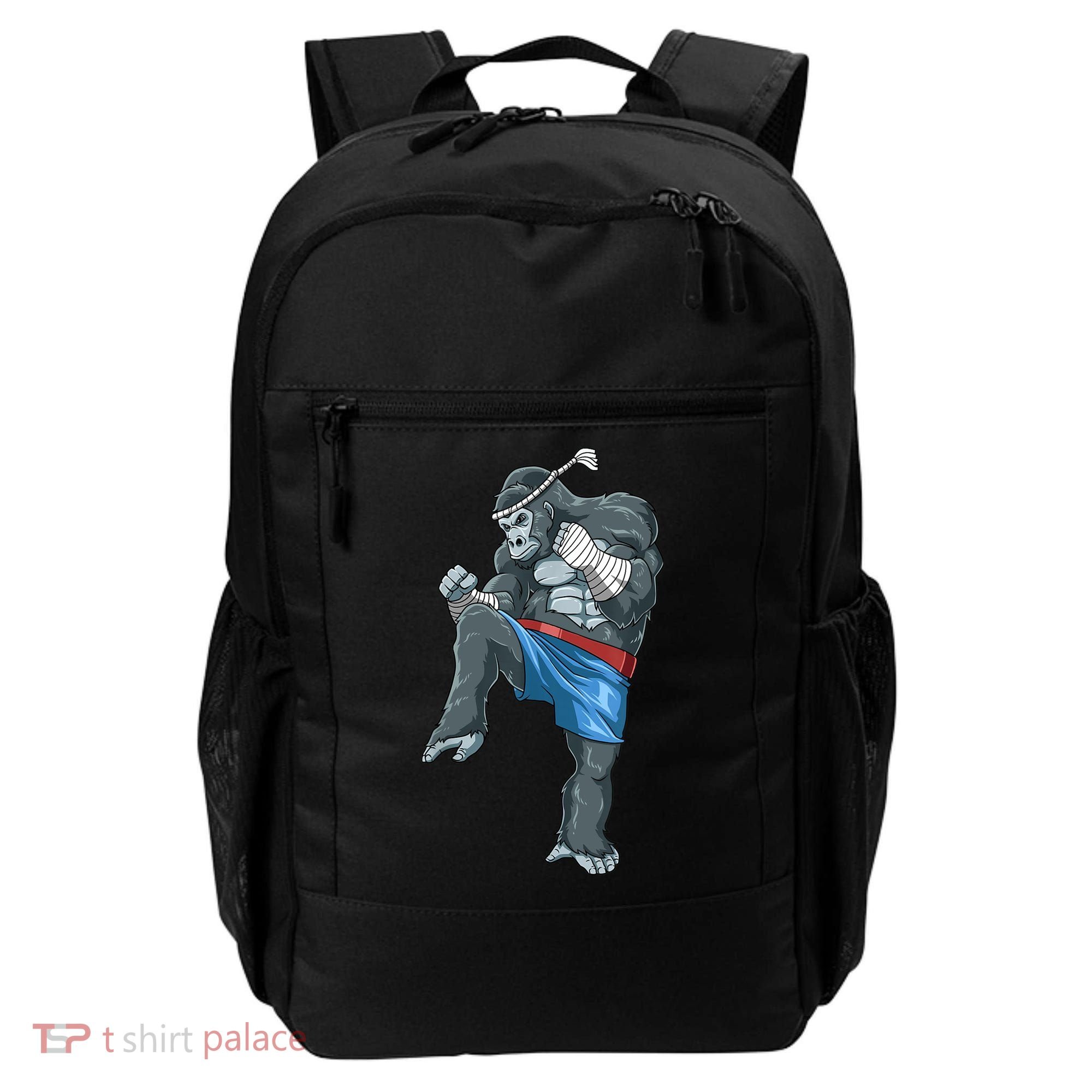 Funny Muay Thai Gorilla Thai Boxing Backpack