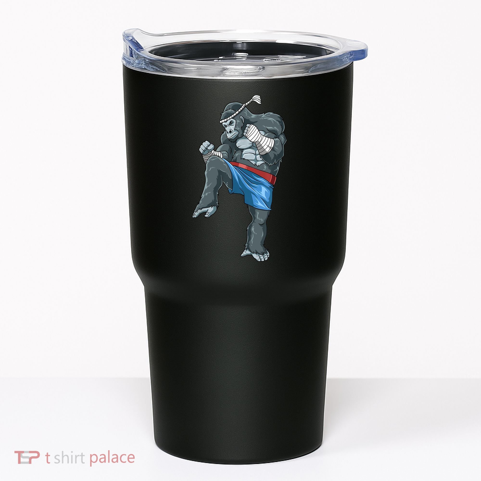 Funny Muay Thai Gorilla Thai Boxing Tumbler