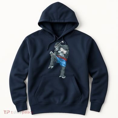 Funny Muay Thai Gorilla Thai Boxing Hoodie