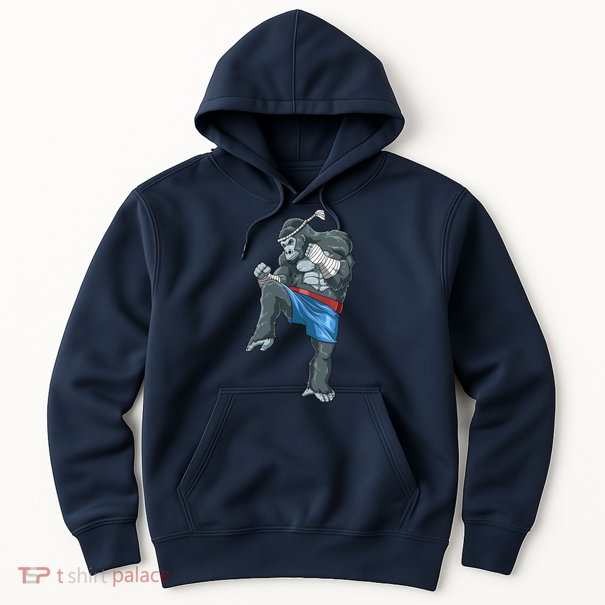 Funny Muay Thai Gorilla Thai Boxing Hoodie