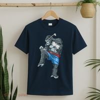 Funny Muay Thai Gorilla Thai Boxing T-Shirt thumb 2