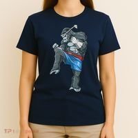 Funny Muay Thai Gorilla Thai Boxing T-Shirt thumb 4