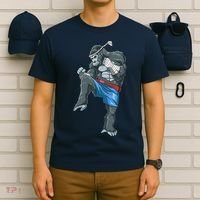 Funny Muay Thai Gorilla Thai Boxing T-Shirt thumb 6