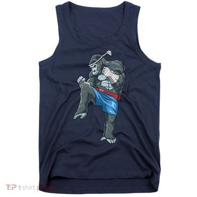 Funny Muay Thai Gorilla Thai Boxing Tank Top