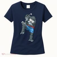 Funny Muay Thai Gorilla Thai Boxing Women's T-Shirt thumb 0