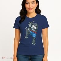 Funny Muay Thai Gorilla Thai Boxing Women's T-Shirt thumb 4