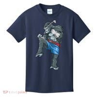 Funny Muay Thai Gorilla Thai Boxing Kids T-Shirt thumb 0