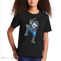 Funny Muay Thai Gorilla Thai Boxing Kids T-Shirt thumb 2