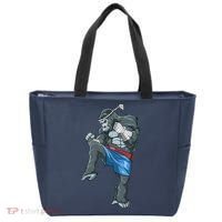 Funny Muay Thai Gorilla Thai Boxing Tote Bag thumb 0