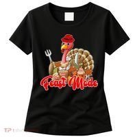 Feast Mode Turkey Thanksgiving Holiday Women's T-Shirt thumb 0