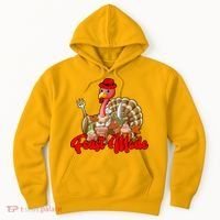 Feast Mode Turkey Thanksgiving Holiday Hoodie thumb 0
