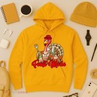 Feast Mode Turkey Thanksgiving Holiday Hoodie thumb 3