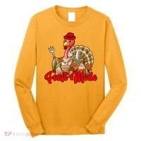 Feast Mode Turkey Thanksgiving Holiday Long Sleeve Shirt thumb 0