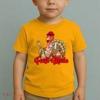 Feast Mode Turkey Thanksgiving Holiday Toddler T-Shirt thumb 2