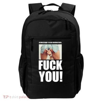 Funny Message To Democrats Backpack