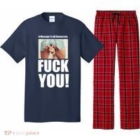 Funny Message To Democrats Pajama Set thumb 0