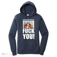 Funny Message To Democrats Women's Hoodie thumb 0