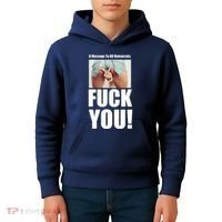 Funny Message To Democrats Kids Hoodie thumb 4
