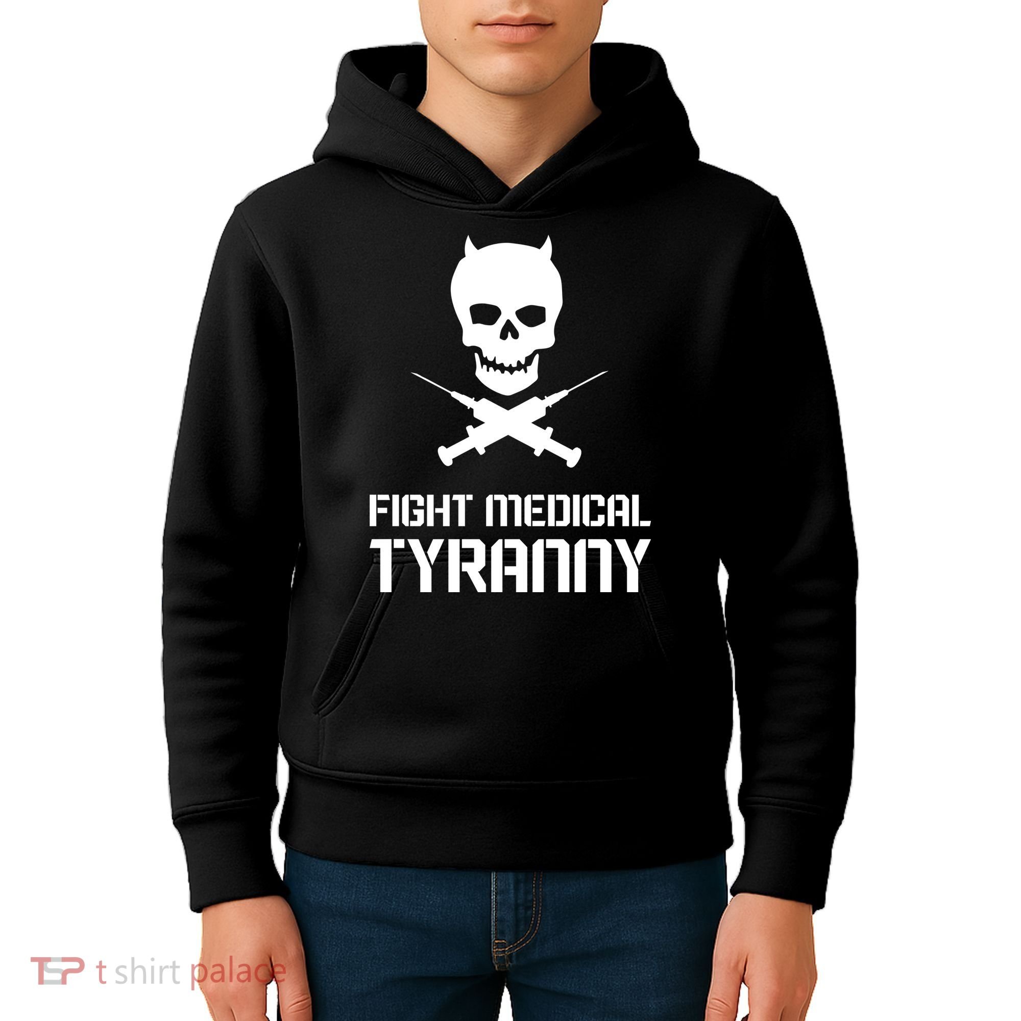 Fight Medical Tyranny 1 Kids Hoodie