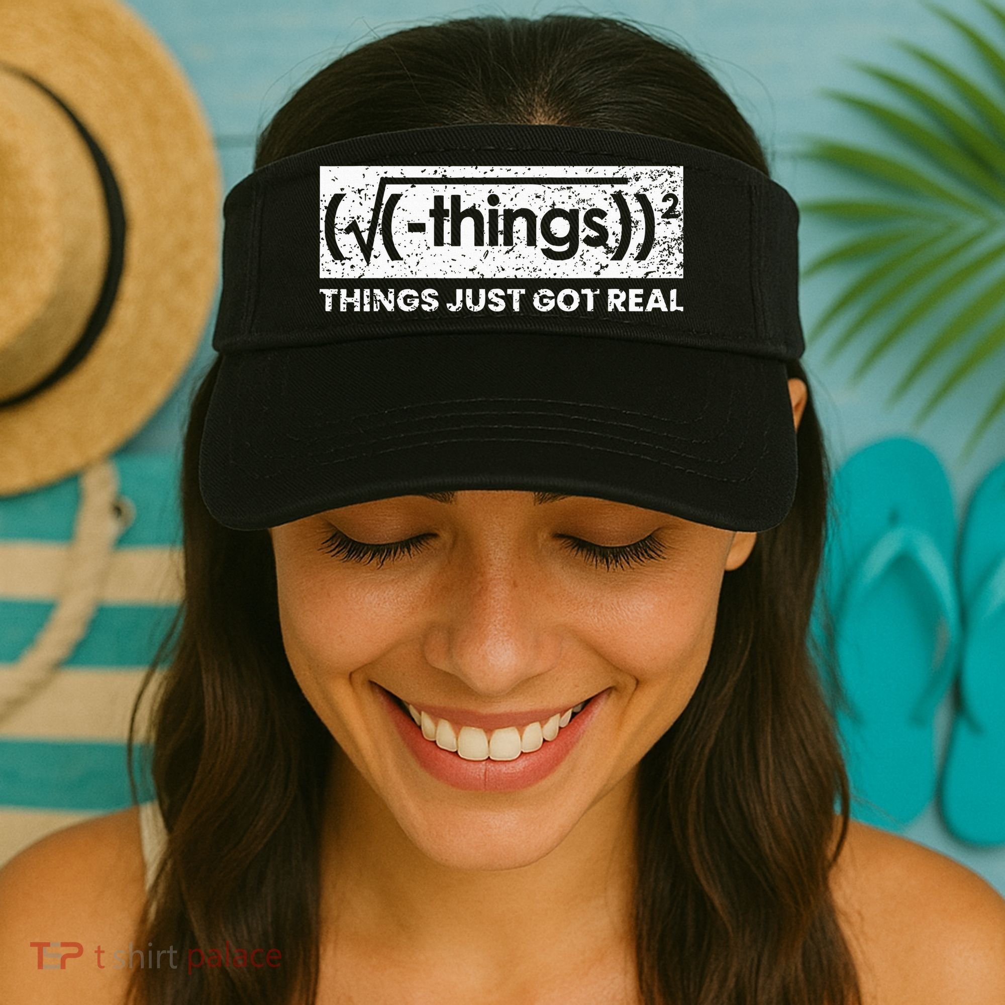 Funny Math Teacher Things Just Got Real Mathematics Nerd Visor