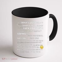 Funny Meme Tony And Ezekiel Hey Whats Your Name Coffee Mug thumb 1