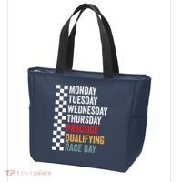 Funny Monday Tuesday Thursday Practice Qualifying Race Day Tote Bag thumb 3