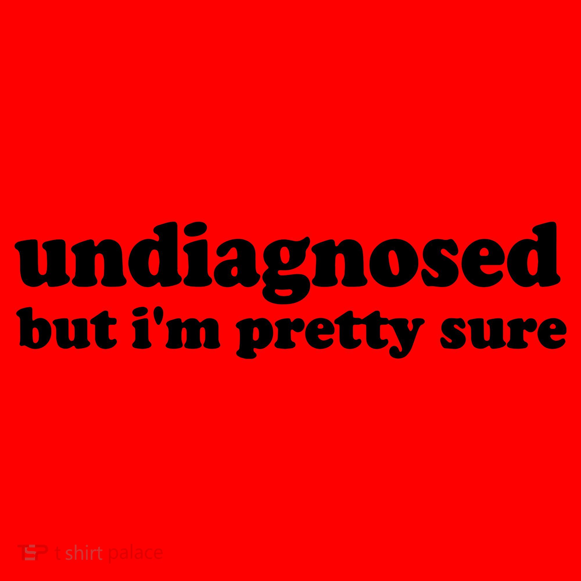Funny Meme Undiagnosed But IM Pretty Sure Joke Santa Hat