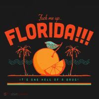 Fuck Me Up Florida ItS One Hell Of A Drug Coaster thumb 2