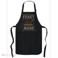 Feast Mode Ugly Sweater Thanksgiving Dinner Apron thumb 0